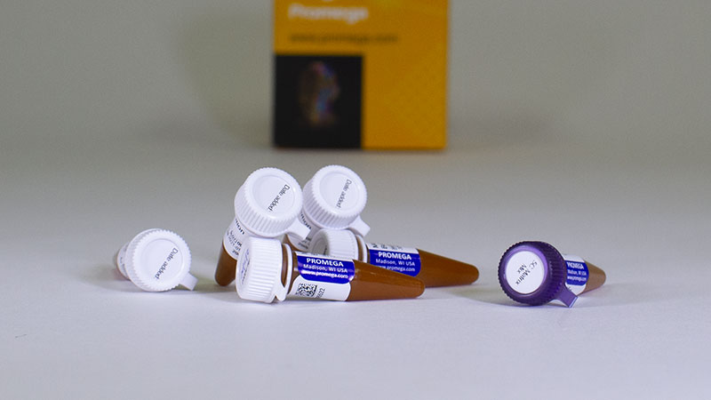 MD3850 OncoMate MSI Dx Analysis system kit box with tubes