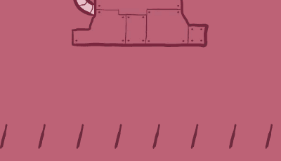 A round, dirty sphere representing a DNA source is crushed under a metal compactor